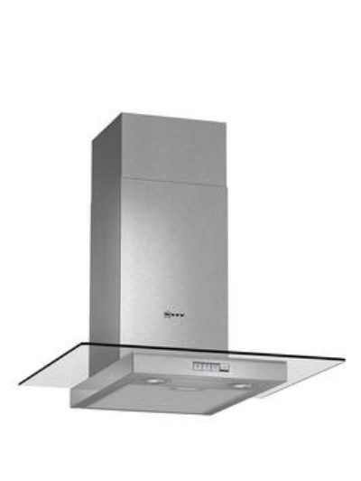 Neff D86Er22N0B 60Cm Built-In Chimney Cooker Hood - Stainless Steel